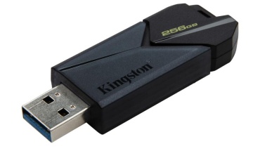 Memorie USB Flash Drive Kingston 256GB Data Traveler Exodia Onyx, USB 3.2 Gen1, Black - Img 9