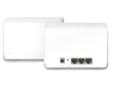Mercusys AX1800 Whole Home Wi-Fi system HALO H70X(2-PACK),wi-fi 6 Dual-Band, Standarde Wireless: IEEE 802.11ax/ac/n/a 5 GHz, IEEE 802.11ax/n/b/g 2.4 GHz, viteza wireless: 1201 Mbps on 5 GHz, 574 Mbps on 2.4 GHz, Securitate wireless: - Img 2