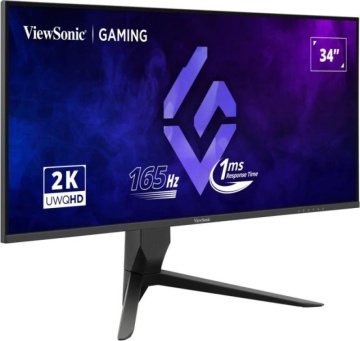 Monitor ViewSonic 34" VX3480-2K-PRO, Diagonal (inch): 34, Diagonal (cm): 86, Aspect ratio: 21:9, Panel: VA, Resolution: 3440x1440, Refresh Rate: 165Hz, Response time MPRT: 1ms, Brightness (max): 300 cd/m², Contrast (static) : 4000:1, Contrast (dynamic): - Img 8