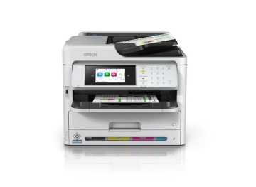 Multifunctional inkjet color Epson WorkForce Pro WF-C5890DWF, dimensiune A4 (Printare, copier, Fax ),duplex, viteza 34ppm alb-negru si color, rezolutie 4.800 x 1.200 dpi, alimentare hartie 250 coli + 50 ADF, Scanner: 24 ipm,rezolutie 1200 x 2400dpi, scan - Img 1