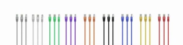 Patchcord UTP RJ45-RJ45 Cat.5e 0.5m gri, UTP-5E-0.5-G, pachcord din cupru - Img 5