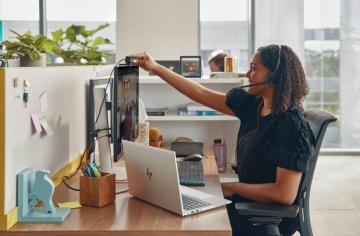 Poly Blackwire 3220 Stereo USB-C Headset +USB-C/A Adapter - Img 2