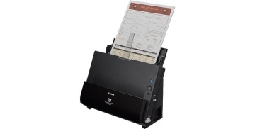 Scanner Canon DRC225II, dimensiune A4, tip sheetfed, viteza de scanare 25ppm alb-negru si color,50IPM, Duplex, rezolutie optica 600dpi, senzor CIS, software inclus: ISIS /TWAIN Driver (Windows 2000/XP Pro/XP Home/Vista/7/8/10), CaptureOnTouch, Nuance - Img 5