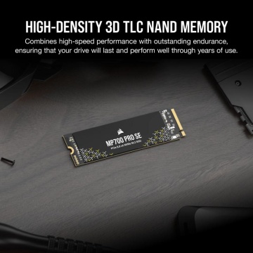 SSD CORSAIR MP700 PRO SE 4TB PCIE 5.0 x4 NVMe M.2, viteza de citire 14000 MB/s, viteza de scriere 12000 MB/s - Img 9