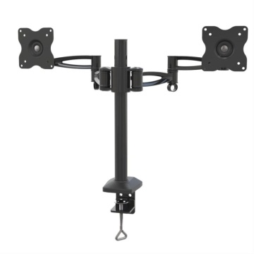 Suport Monitor de Birou Dual, Barkan E642.B, 13" - 29", VESA 100x100, suporta pana la 4kg, negru - Img 2