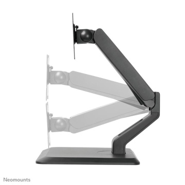 Suport monitor de birou Neomounts FPMA-D885BLACK; pentru display-uri cu diagonale 15"-32", sistem de prindere VESA 75x75~100x100, greutate maxima suportata 10kg, full motion, tilt +180°, swivel +80°, rotate +360°; gas spring; culoare negru. Garantie 5 ani - Img 9