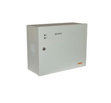 Sursa de alimentare pentru sisteme de detectie incendiu 24V/7A in cutie metalica, loc pentru 2 acumulatori 12V/18A. Sursele sunt certificate EN 54-4, Vds; EN 12101-10; - Img 1