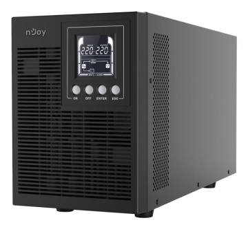 UPS nJoy Echo Pro 2000, 2000VA/1600W, On-line, LED, 3 prize Schuko - Img 5