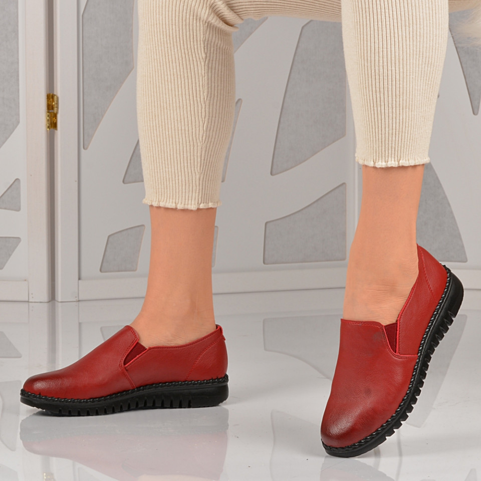 Pantofi Casual Dama Neli 7 Red - Need 4 Shoes