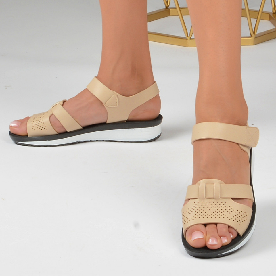 Sandale Dama Lucas Beige - Need 4 Shoes