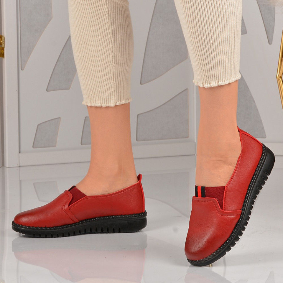 Pantofi Casual Dama Neli 4 Red - Need 4 Shoes