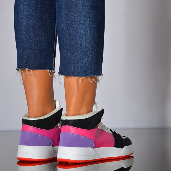 Adidasi Dama Judy Alb/Mov- Need 4 Shoes