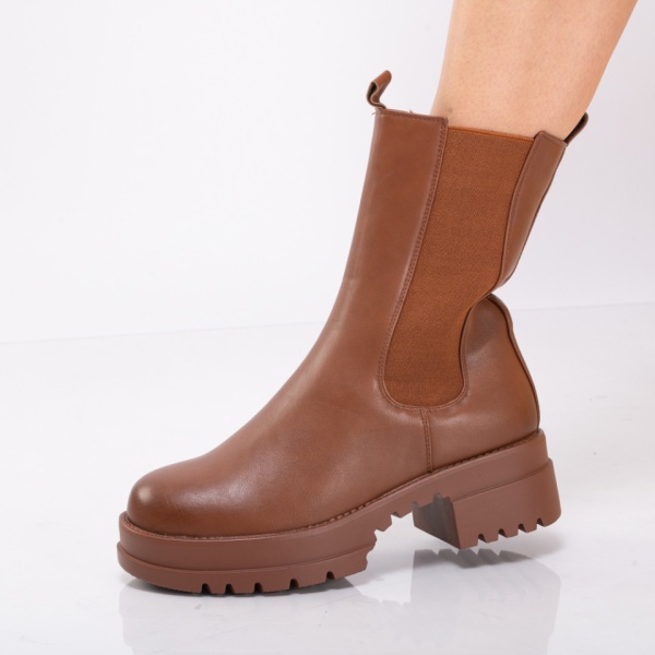 Cizme Dama Imblanite Amena Camel - Need 4 Shoes