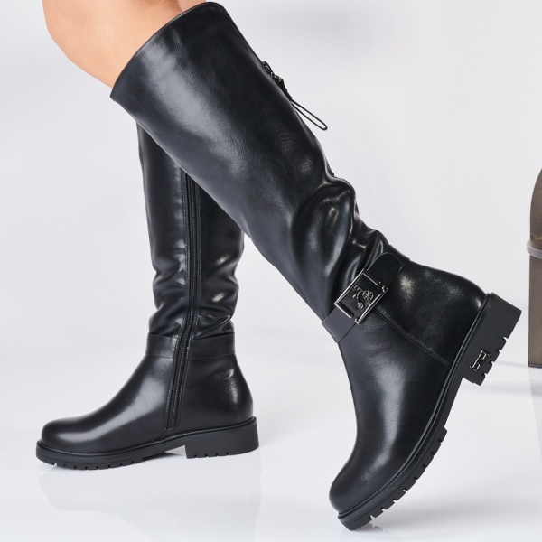 Cizme Dama Imblanite Clarice 3 Negre - Need 4 Shoes