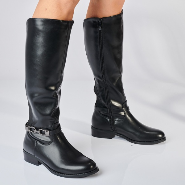 Cizme Dama Imblanite Simone Negre - Need 4 Shoes