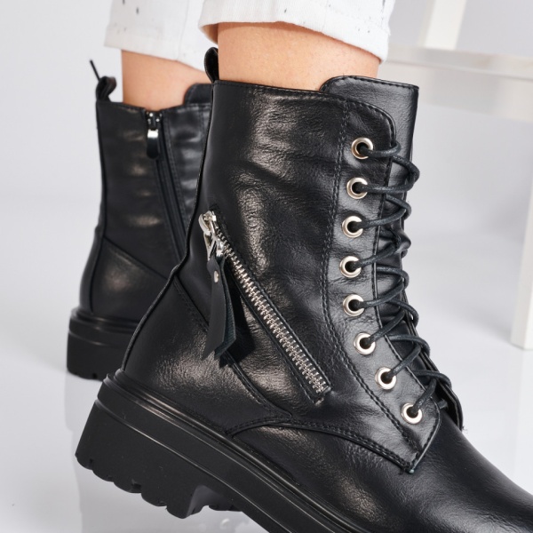 Ghete Dama Casual Taylor Negre-Need 4 Shoes