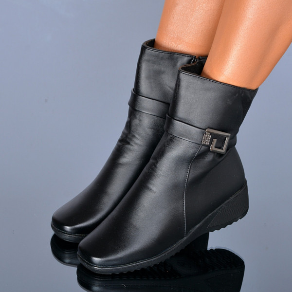 Ghete Dama Imblanite Madalina 9 Negre- Need 4 Shoes