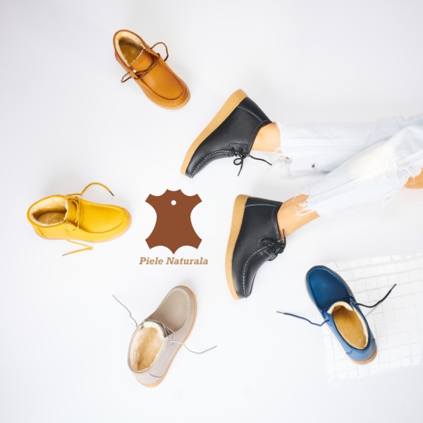 Ghete Dama Imblanite Piele Naturala Zora 2 Negre - Need 4 Shoes
