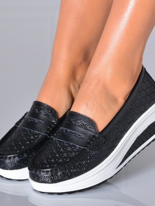 Pantofi Dama Piele Naturala Zena7 Negri- Need 4 Shoes