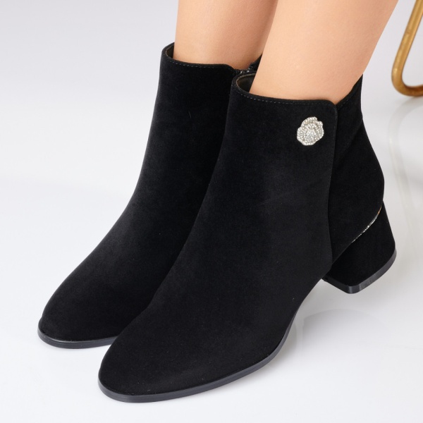 Botine Lazara Negre-Need 4 Shoes
