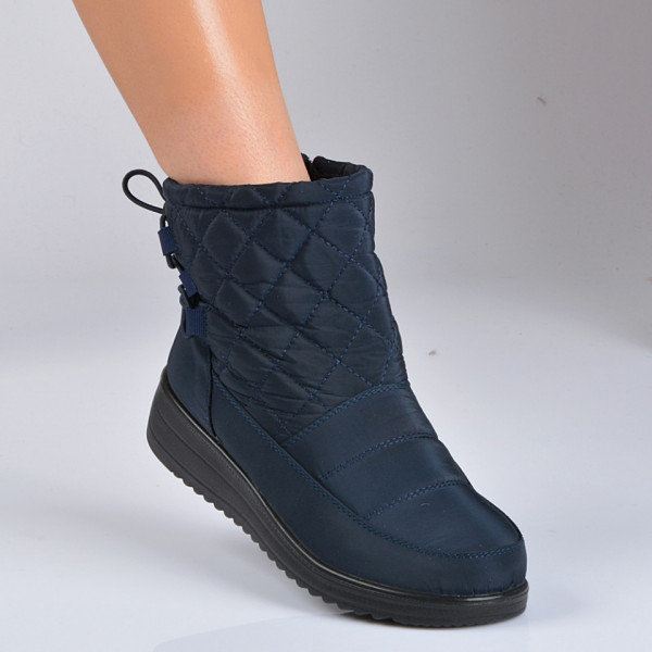 Cizme Dama Imblanite Angus Navy