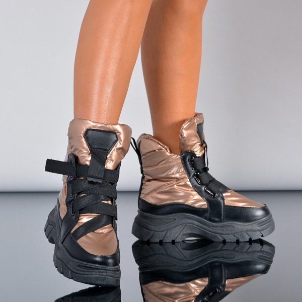 Cizme Dama Imblanite Riola Aurii- Need 4 Shoes