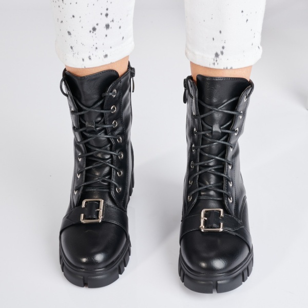 Ghete Dama Imblanite Ludres Negre-Need 4 Shoes