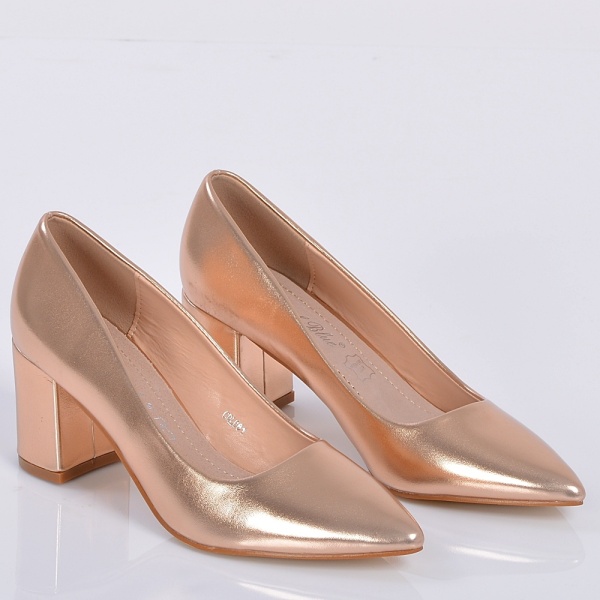 Pantofi Cu Toc Dama Josefine Roze