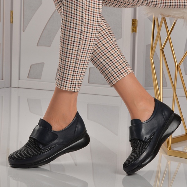 Pantofi Dama Piele Naturala Lemisa Blue - Need 4 Shoes
