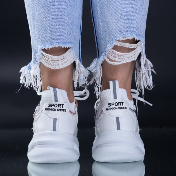 Adidasi Dama Domy Albi-Need 4 Shoes