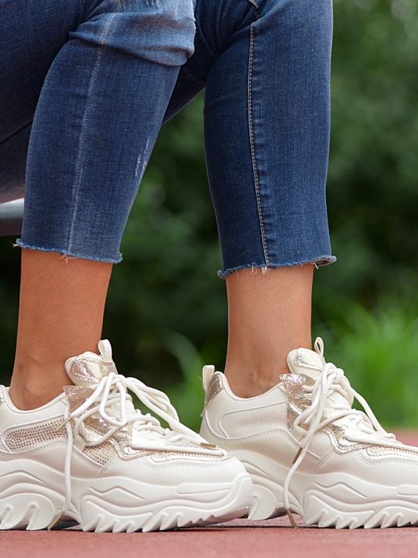 Adidasi Dama Palmer 3 Bej- Need 4 Shoes