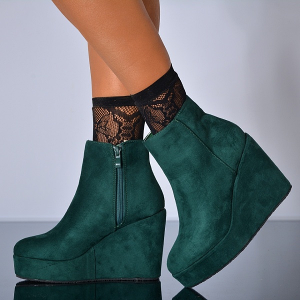 Botine Moira Verzi-Need 4 Shoes