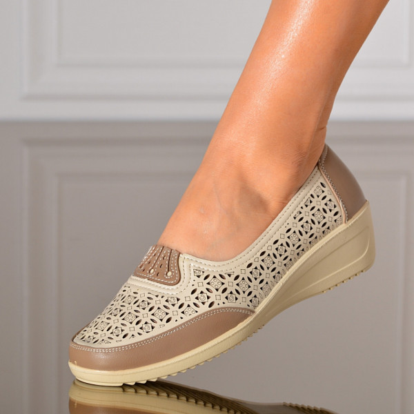 Pantofi Cu Platforma Rema Kaki- Need 4 Shoes