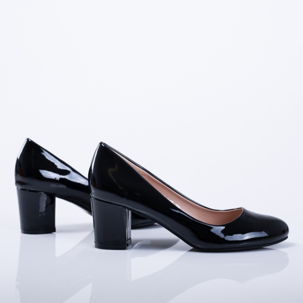 Pantofi Cu Toc Dama Ailyn Negri- Need 4 Shoes