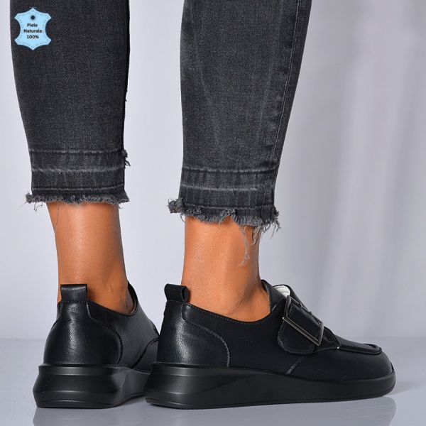 Pantofi Dama Piele Naturala Azdra Negri- Need 4 Shoes