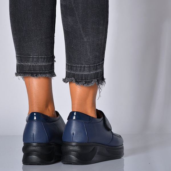 Pantofi Dama Piele Naturala Suzana Navy- Need 4 Shoes