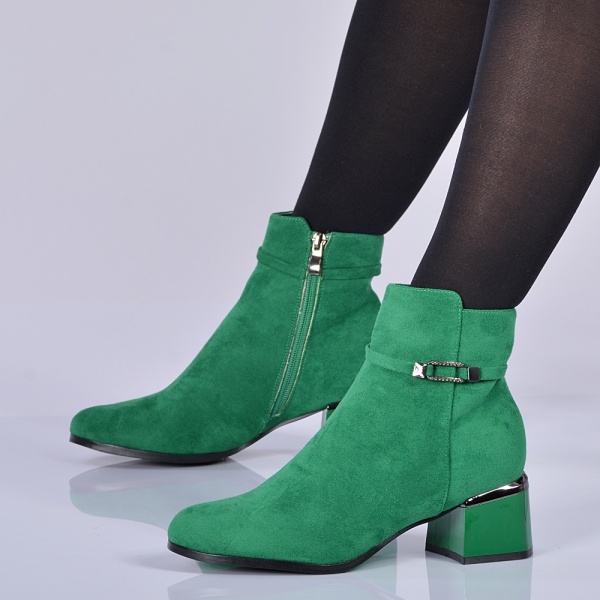 Botine Cristall 2 Verzi-Need 4 Shoes