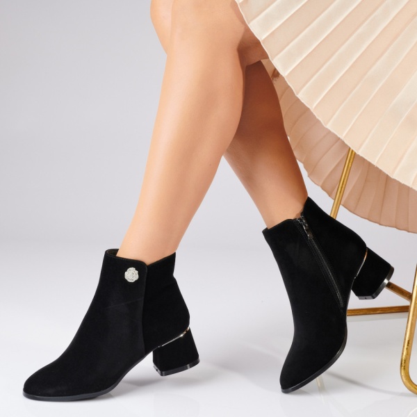 Botine Lazara Negre-Need 4 Shoes