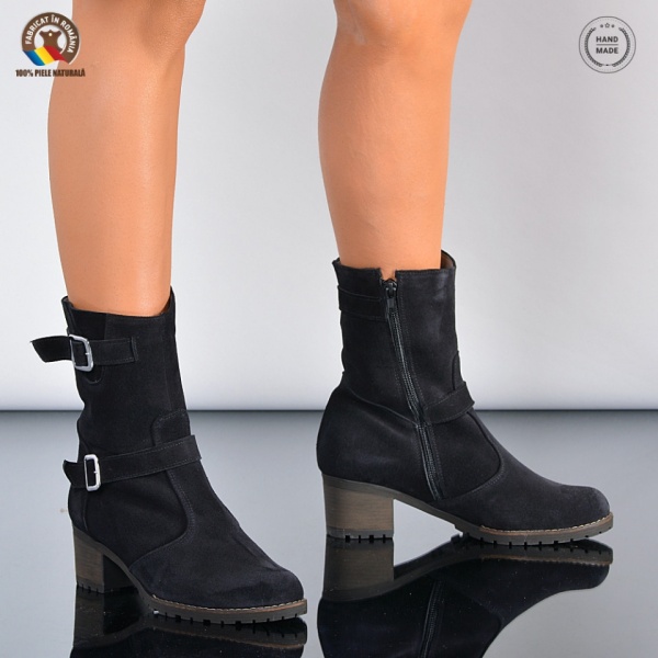 Cizme Dama Piele Naturala Naty 3 Negre - Need 4 Shoes