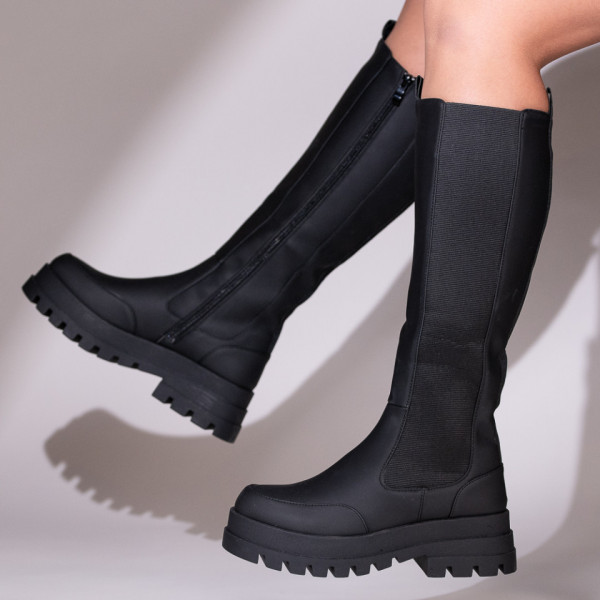 Cizme Imblanite Hebe Negre