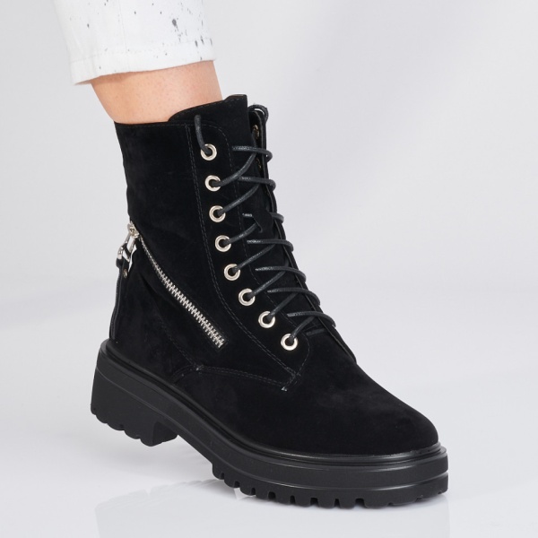 Ghete Dama Casual Taylor 2 Negre-Need 4 Shoes