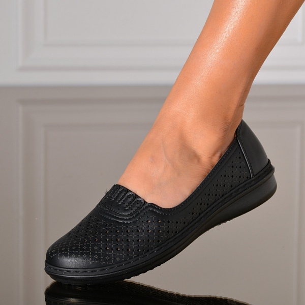 Pantofi Casual Dama Lera Negri - Need 4 Shoes