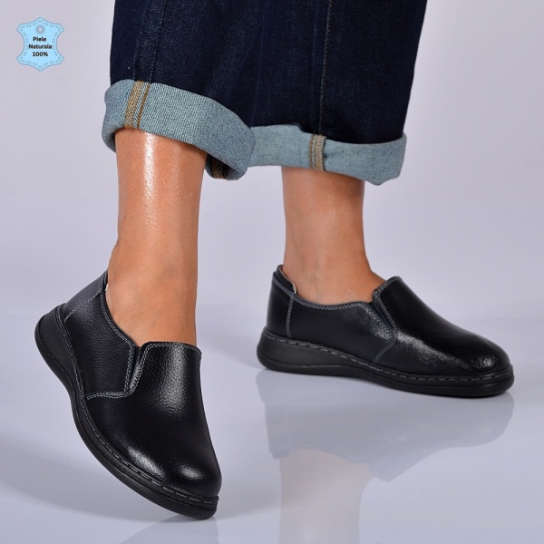 Pantofi Dama Piele Naturala Dana 2 Negri- Need 4 Shoes