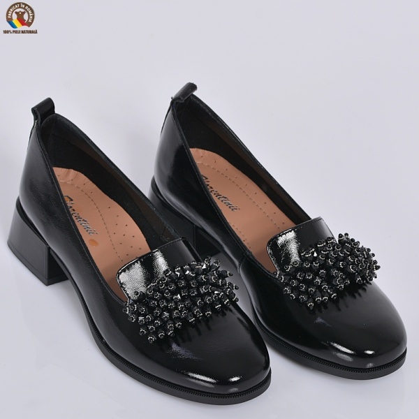 Pantofi Dama Piele Naturala Danyra Negri- Need 4 Shoes