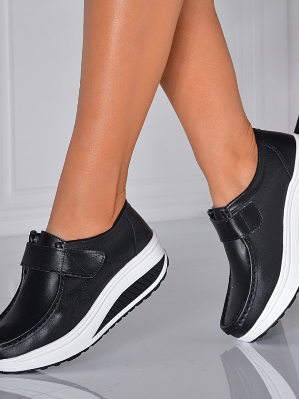 Pantofi Dama Piele Naturala Zena 6 Negri- Need 4 Shoes