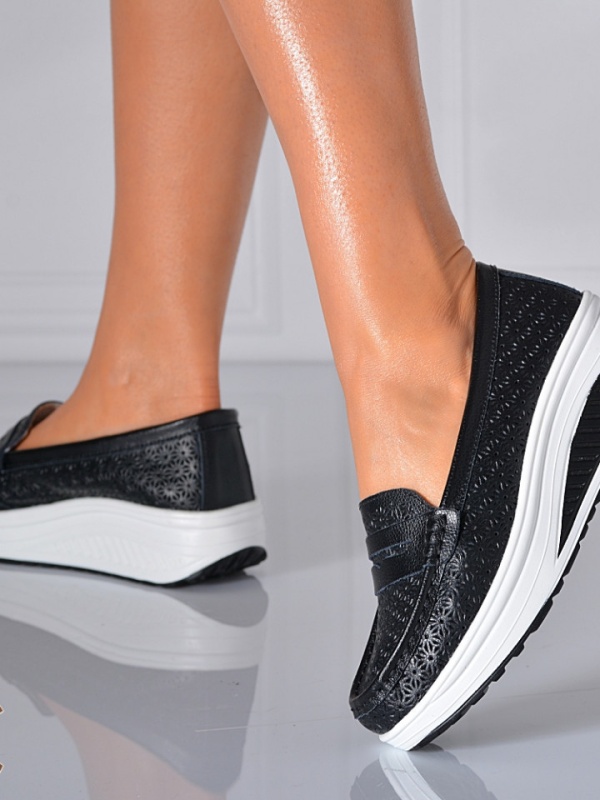 Pantofi Dama Piele Naturala Zena7 Negri- Need 4 Shoes