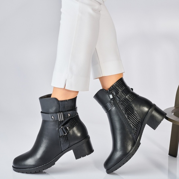 Botine Shonda Negre - Need 4 Shoes