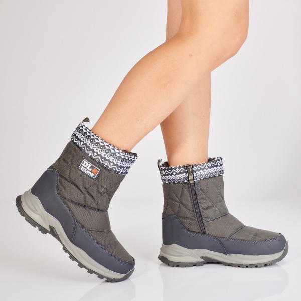 Cizme Dama Imblanite Alpin 11 Gri- Need 4 Shoes