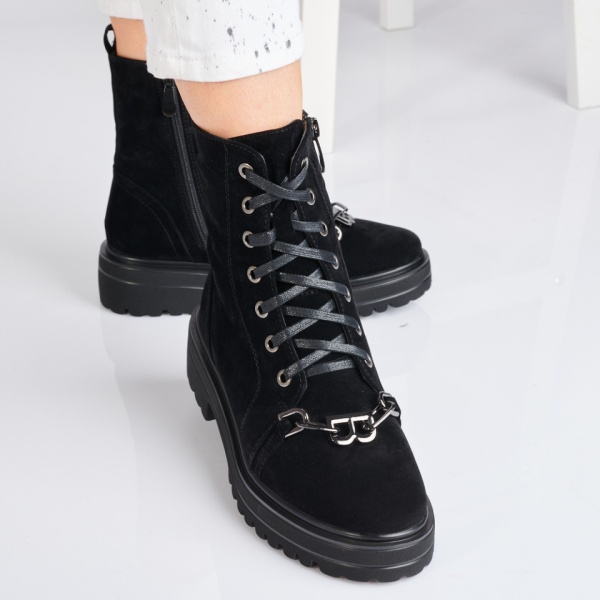 Ghete Dama Imblanite Debra 2 Negre-Need 4 Shoes