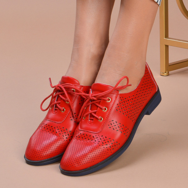 Pantofi dama casual Boema Red - Need 4 Shoes